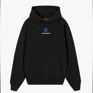 NEW!! NUDE PROJECT Seoul Hoodie Ash Sz small